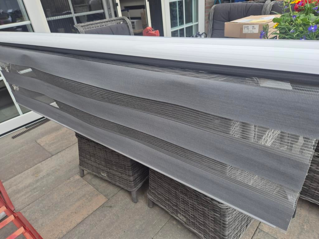 Rolgordijn 150 breed, grijs, Ophalen of Verzenden, Grijs, 100 tot 150 cm, 150 tot 200 cm