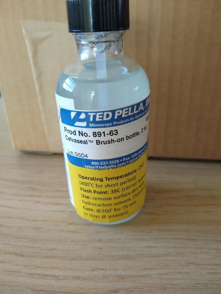 Hoog vacuüm afdichting Selvaseal Ted Pella, Minder dan 25 liter, Ophalen of Verzenden, Nieuw, Minder dan 200 liter/min