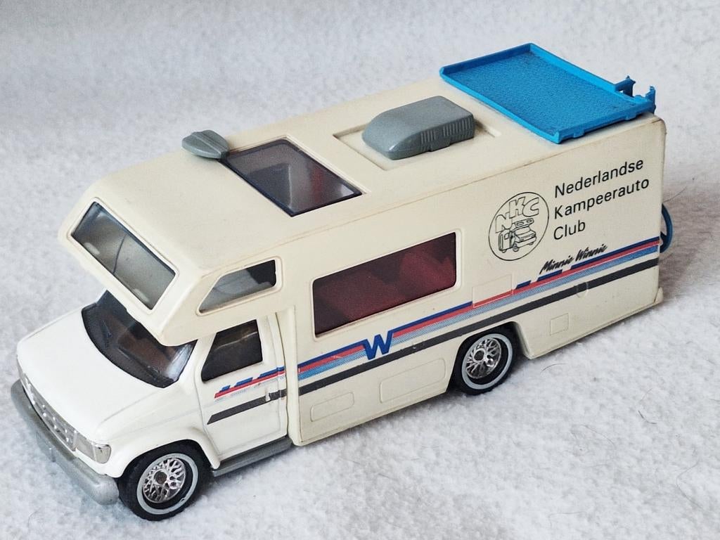 Majorette camper Nederlands Kampeerauto Club, Hobby en Vrije tijd, Modelauto's | 1:43, Ophalen of Verzenden, Gebruikt, Auto, Overige merken