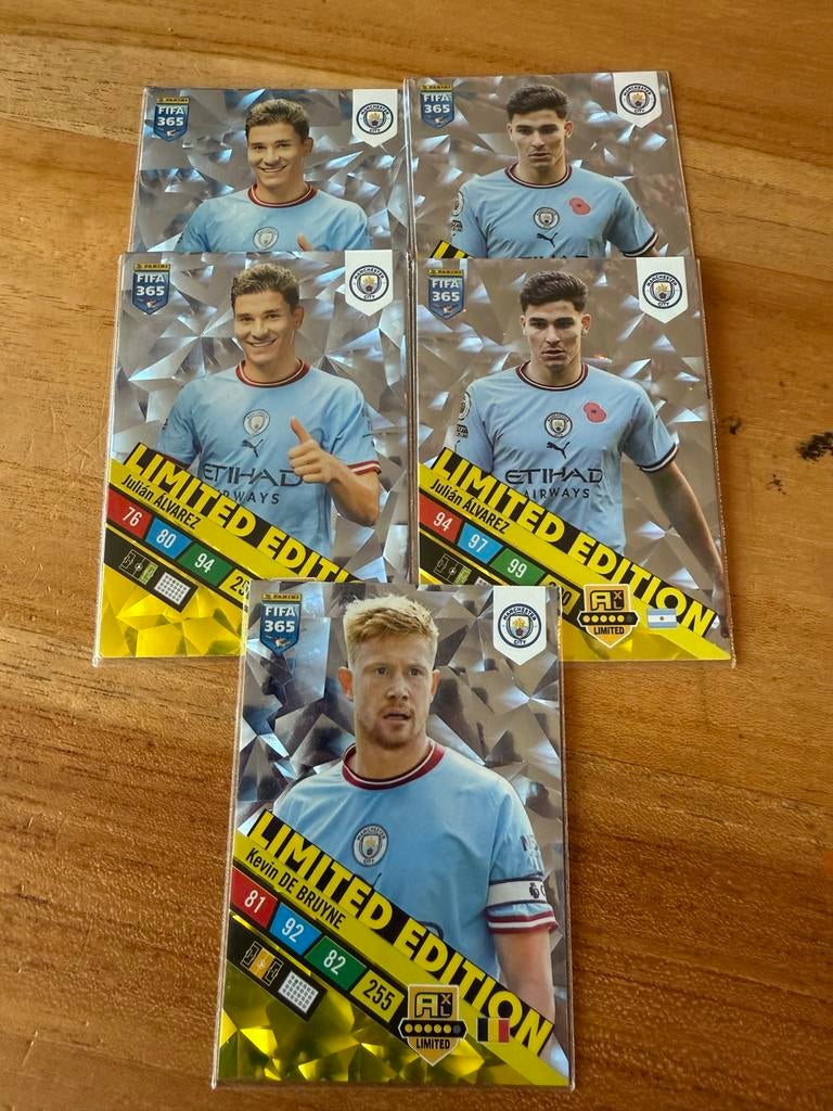 Manchester City FIFA 365 Limited Edition Kaarten, Ophalen of Verzenden, Nieuw, Buitenlandse clubs, Spelerskaart