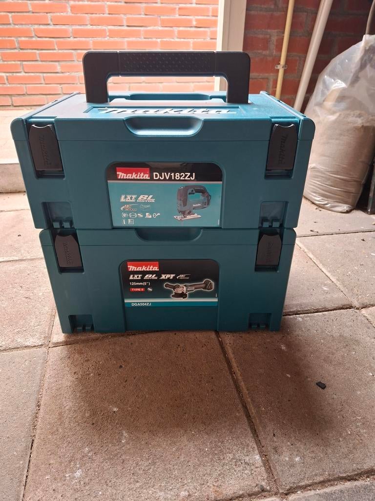 2 lege Makita Mbox koffers voor gereedschap, Ophalen, Gebruikt