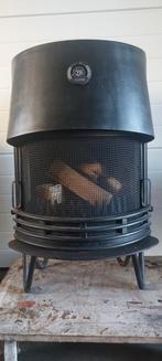 Gietijzeren Tasso houtkachel, Ophalen, Gebruikt, Houtkachel, Vrijstaand
