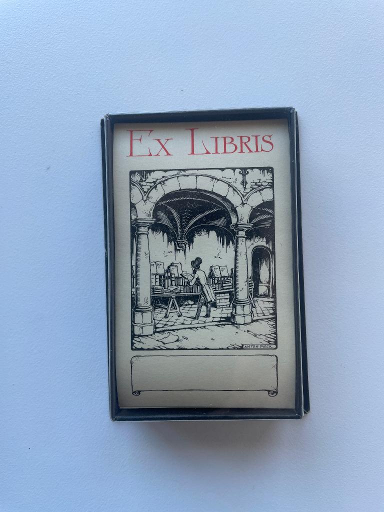 Doosje Ex Libris Anton Pieck, nieuw, Antiek en Kunst, Ophalen of Verzenden