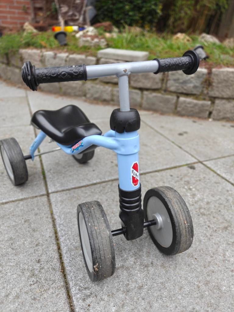 Puky Loopfiets Wutsch - Blauw (4-wieler), Kinderen en Baby's, Speelgoed | Buiten | Voertuigen en Loopfietsen, Ophalen, Gebruikt