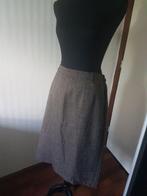 Zgan Canda C&A nette klassieke visgraat rok in bruin maat 44, Bruin, Verzenden, Maat 42/44 (L), Zo goed als nieuw