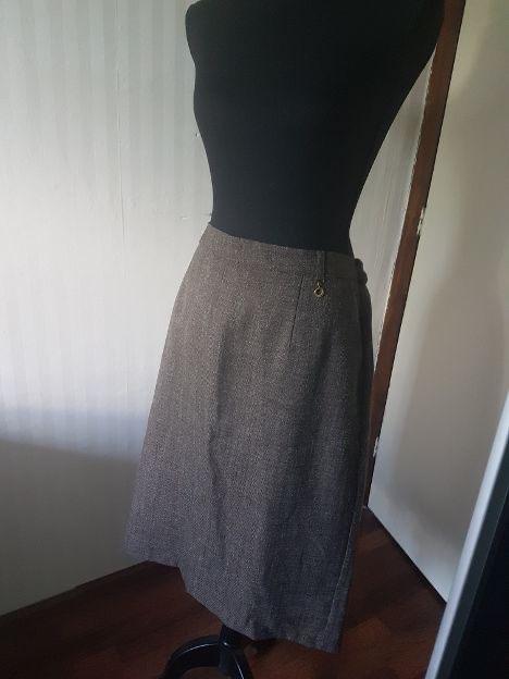 Zgan Canda C&A nette klassieke visgraat rok in bruin maat 44, Kleding | Dames, Rokken, Zo goed als nieuw, Maat 42/44 (L), Bruin