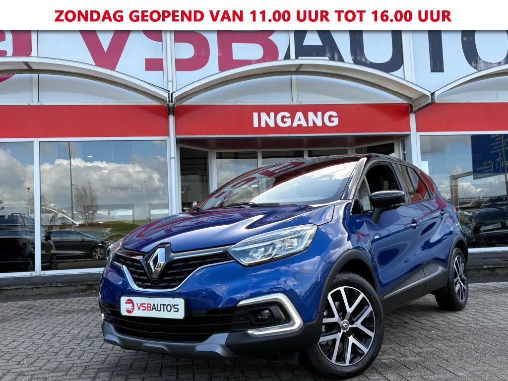 Renault CAPTUR 1.2 TCE AUT. 120PK S-EDITION HALF-LEER NAVI C, Automaat, Gebruikt, Huisgarantie, Met garantie (alle)