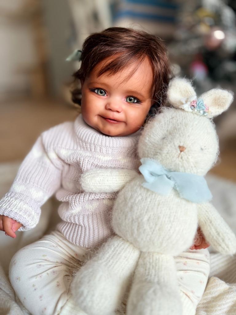 Reborn Maddie Brown, Verzamelen, Ophalen of Verzenden, Nieuw, Overige typen, Levensecht of Reborn