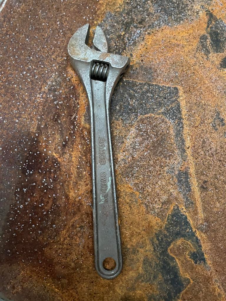 2 Bahco verstelbare moersleutel 10 en 12 inch, Ophalen, Gebruikt