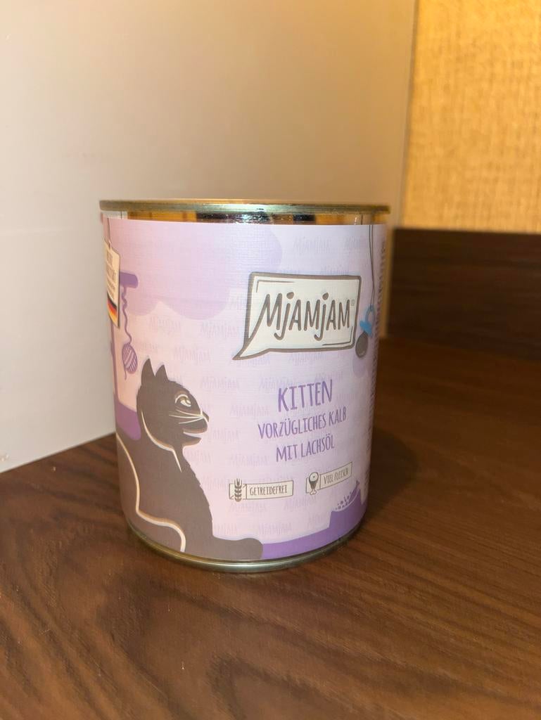 MjamMjam kattenvoer, Ophalen, Kat