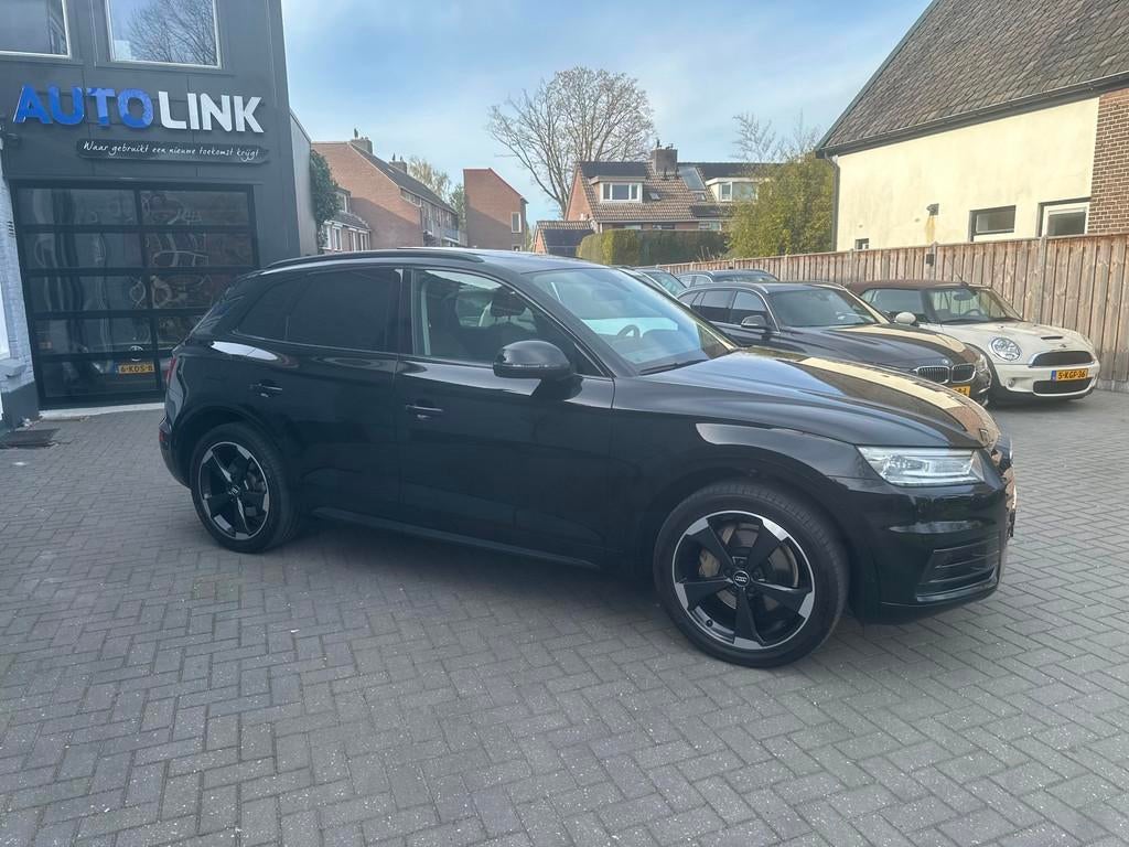 Audi Q5 2.0 TFSI quattro / PANO / LEER / LED / BANG OLUFSEN, Automaat, Gebruikt, 4 cilinders, Zwart