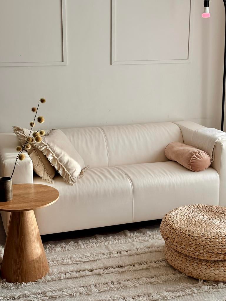 Witte IKEA Klippan 2 zits bank, Ophalen, 150 tot 200 cm, Tweepersoons, 75 tot 100 cm