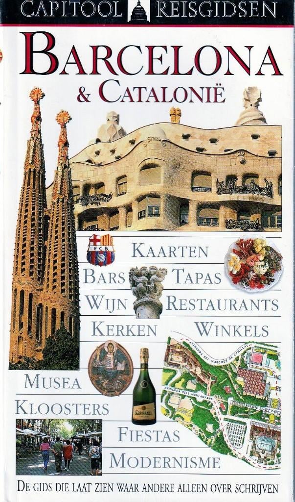 Barcelona & Catalonië - Capitool Reisgidsen, Boeken, Reisgidsen, Capitool, Europa, Ophalen of Verzenden, Zo goed als nieuw