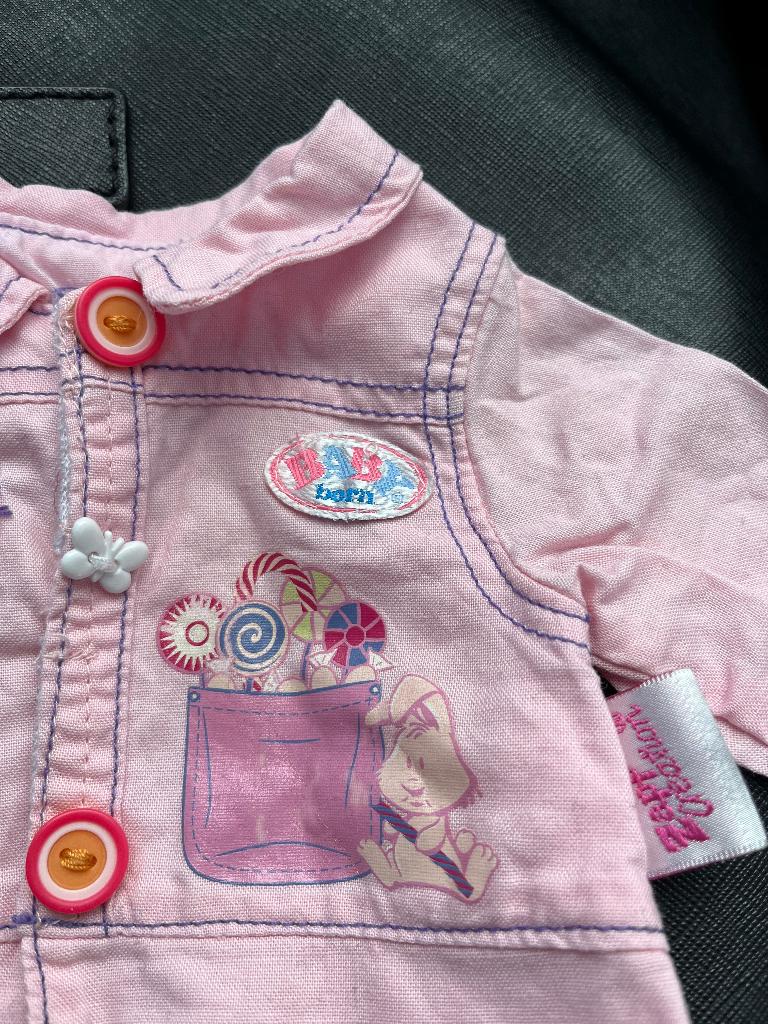 Baby Born jasje, Ophalen of Verzenden, Zo goed als nieuw, Babypop
