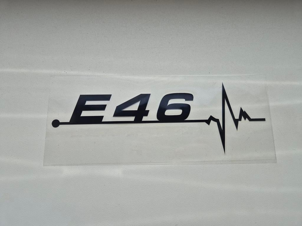BMW E46 raam sticker nieuw, Auto diversen, Autostickers, Ophalen of Verzenden