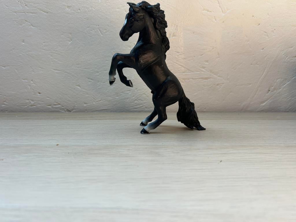 Schleich papo stijgerend paard 164, Ophalen of Verzenden, Zo goed als nieuw, Paard, Beeldje of Figuurtje