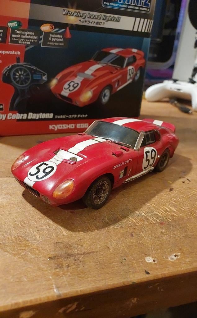 Kyosho first mini z shelby cobra daytona *barnfind*, Hobby en Vrije tijd, Modelauto's | 1:24, Ophalen