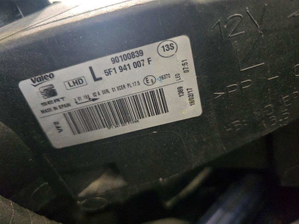 Gezocht Koplamp link Seat Leon Cupra 2017 5F1 941 007 F, Auto-onderdelen, Verlichting, Ophalen, Gebruikt, NVT, Seat