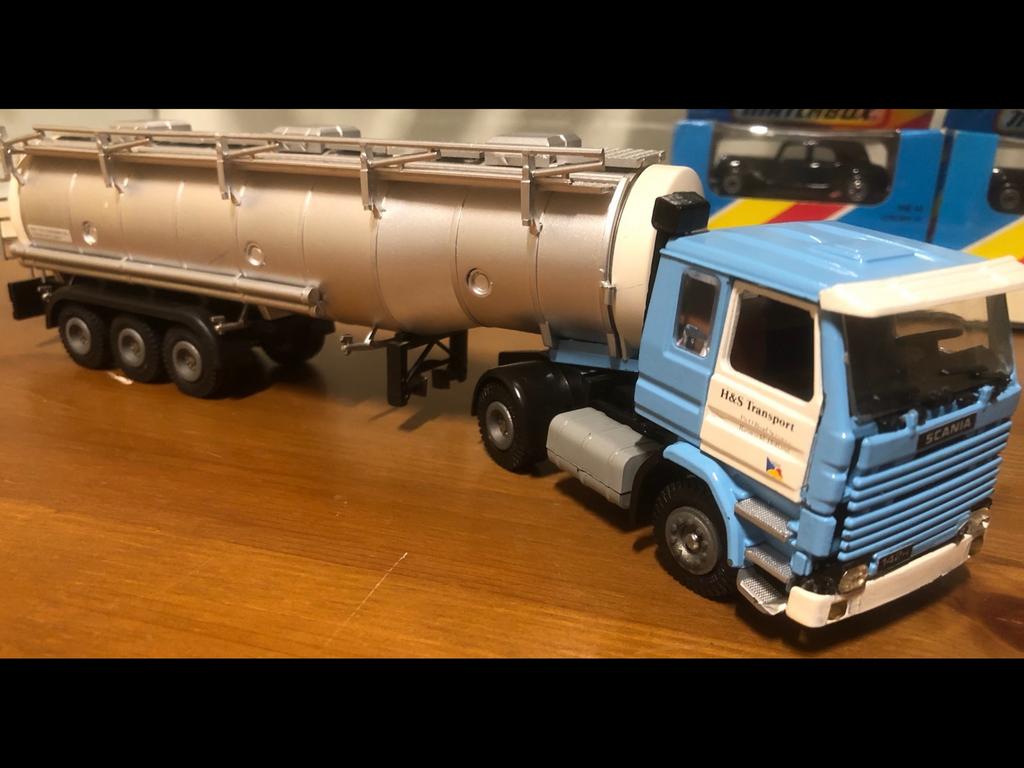 Tanktrailer, Hobby en Vrije tijd, Modelauto's | 1:50, Ophalen of Verzenden, Tekno