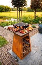 Outdoor Plancha BBQ – Cortenstaal & Staal, Ophalen, Nieuw