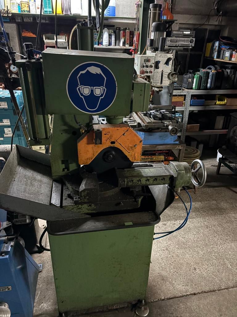 Afkortzaag, Ophalen, 70 mm of meer, Zo goed als nieuw, Afkortzaag