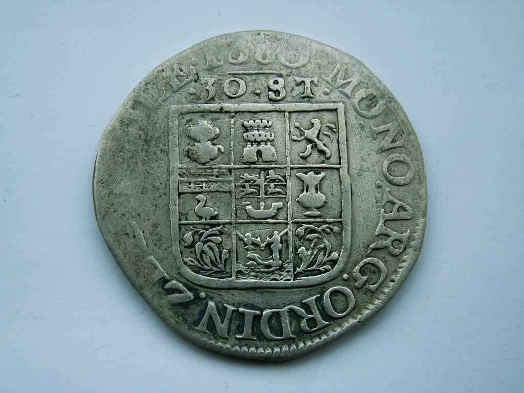 ZEELAND.  Daalder van 30 Stuiver - 1680, Vóór koninkrijk, Verzenden, Zilver, Overige waardes