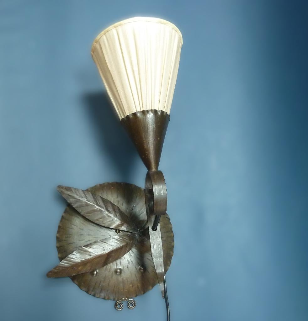 Amsterdamse School wandlamp  Piet Kramer, Ophalen of Verzenden, Gebruikt, Stof, Amsterdamse School