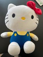 Hello Kitty knuffel in blauwe tuinbroek, Ophalen, Zo goed als nieuw, Poes