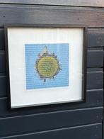 Ingelijste print 'Planeet Velsen' met gedicht, Ophalen