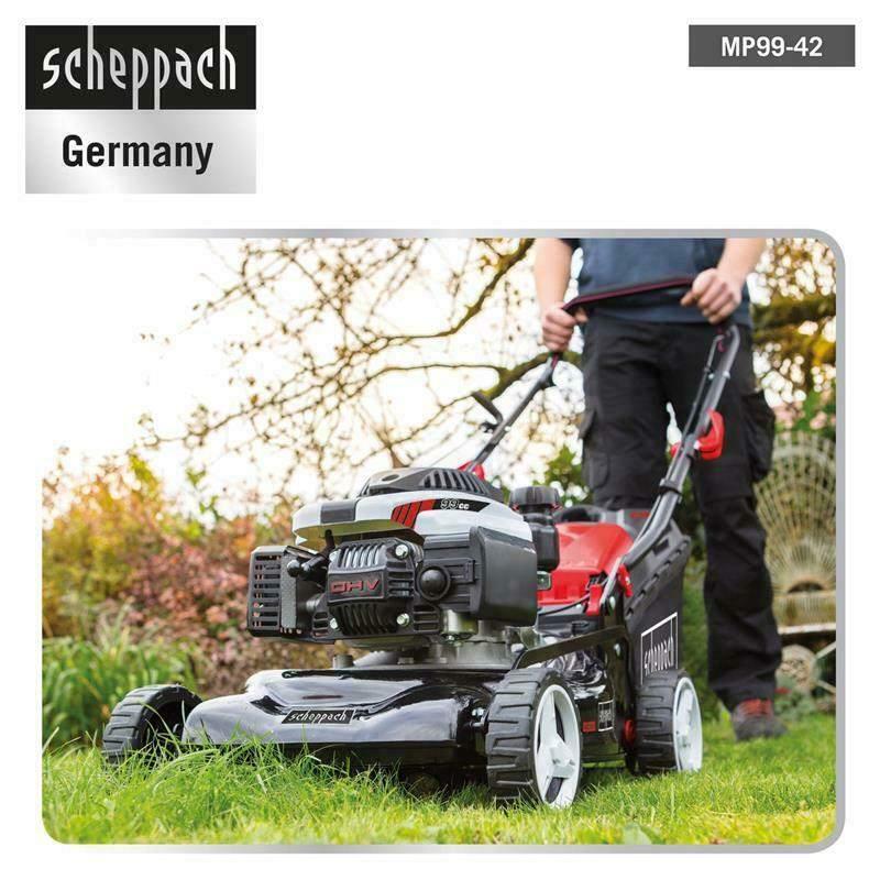 4-Takt Benzine Grasmaaier 40l. 2.0PK Maaibreedte 42cm. 4in1, Tuin en Terras, Grasmaaiers, Ophalen of Verzenden, Nieuw, 50 cm of meer