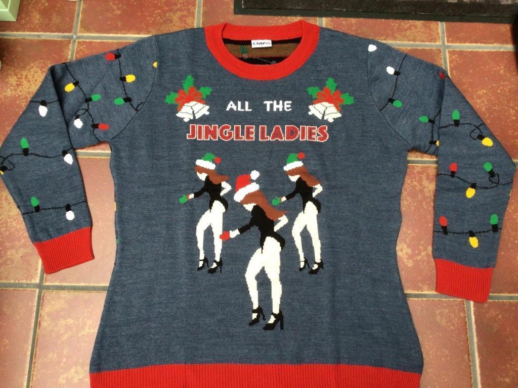 "Holiday Sweater Van Emp Jingle Ladies Maat S, Verzamelen, "Holiday Sweater Van Emp Jingle Ladies Maat S, Nieuw, Ophalen of Verzenden