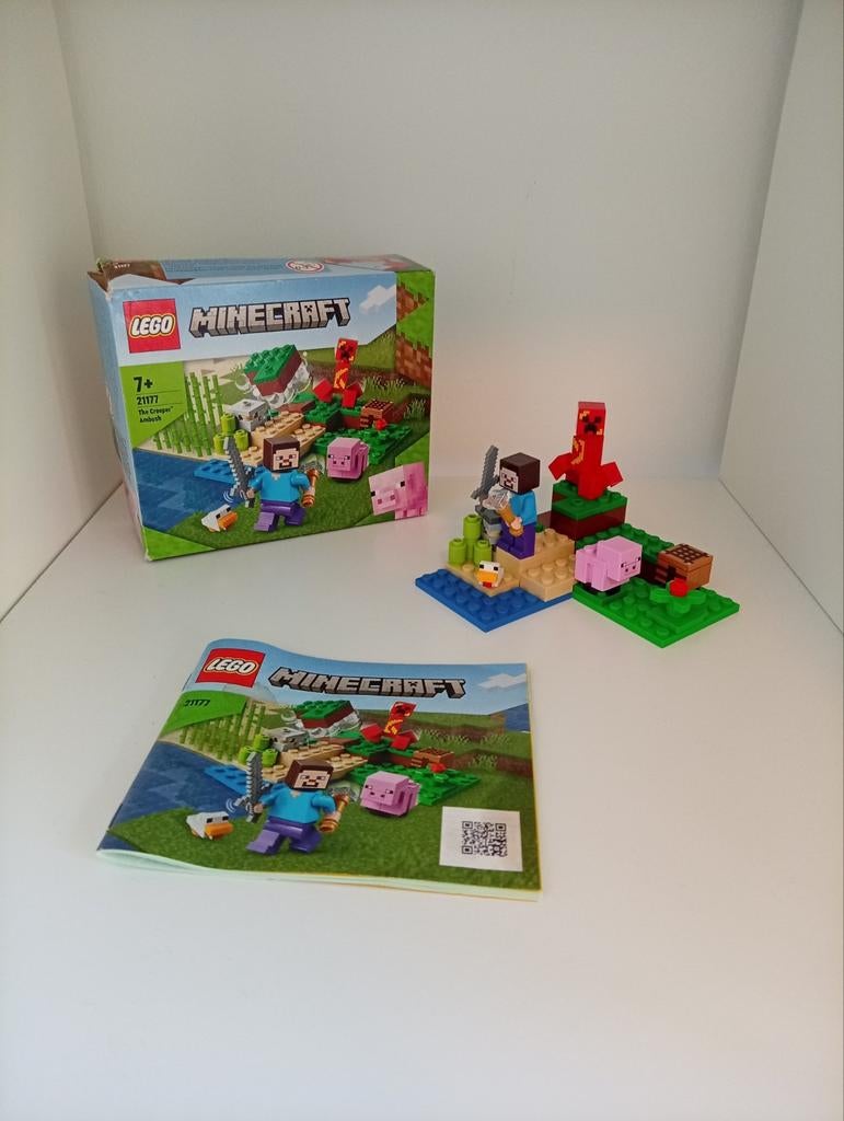 Lego minecraft 21177 helemaal compleet, Kinderen en Baby's, Speelgoed | Duplo en Lego, Ophalen, Compleet, Gebruikt, Minecraft