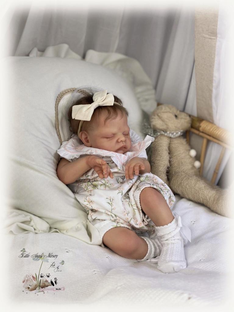 Reborn Adelaide sculp van Samantha L.Gregory, Verzamelen, Poppen, Ophalen of Verzenden, Nieuw, Babypop, Levensecht of Reborn