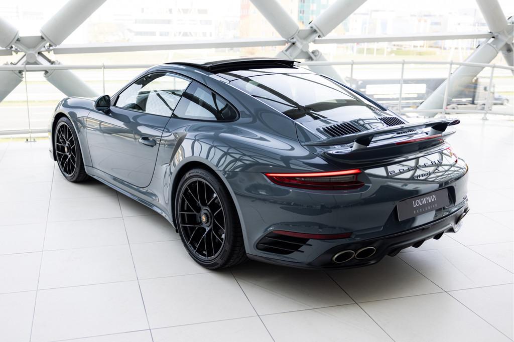 Porsche 911 3.8 Turbo S | 991.2 | Akrapovic | Bose | Schuifd, Auto's, Automaat, Gebruikt, 4 stoelen, Bedrijf