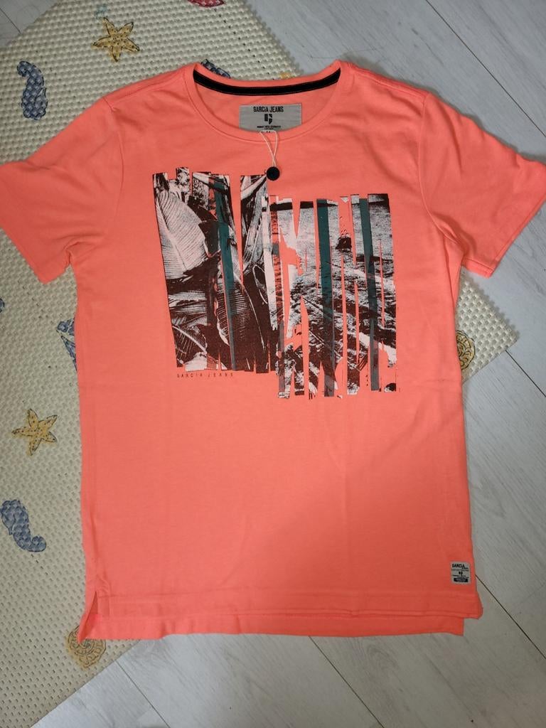 T-shirt Garcia, Ophalen of Verzenden, Zo goed als nieuw, Jongen, Shirt of Longsleeve