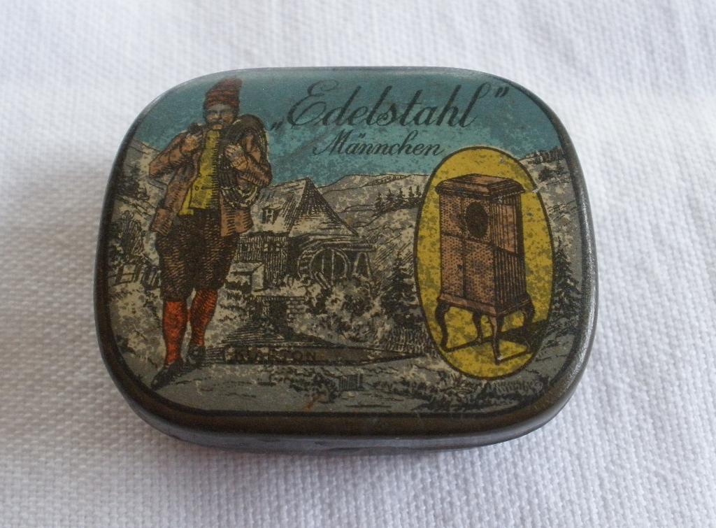 Oud grammofoon naalden blikje, Ophalen of Verzenden, Gebruikt, Overige, Overige merken