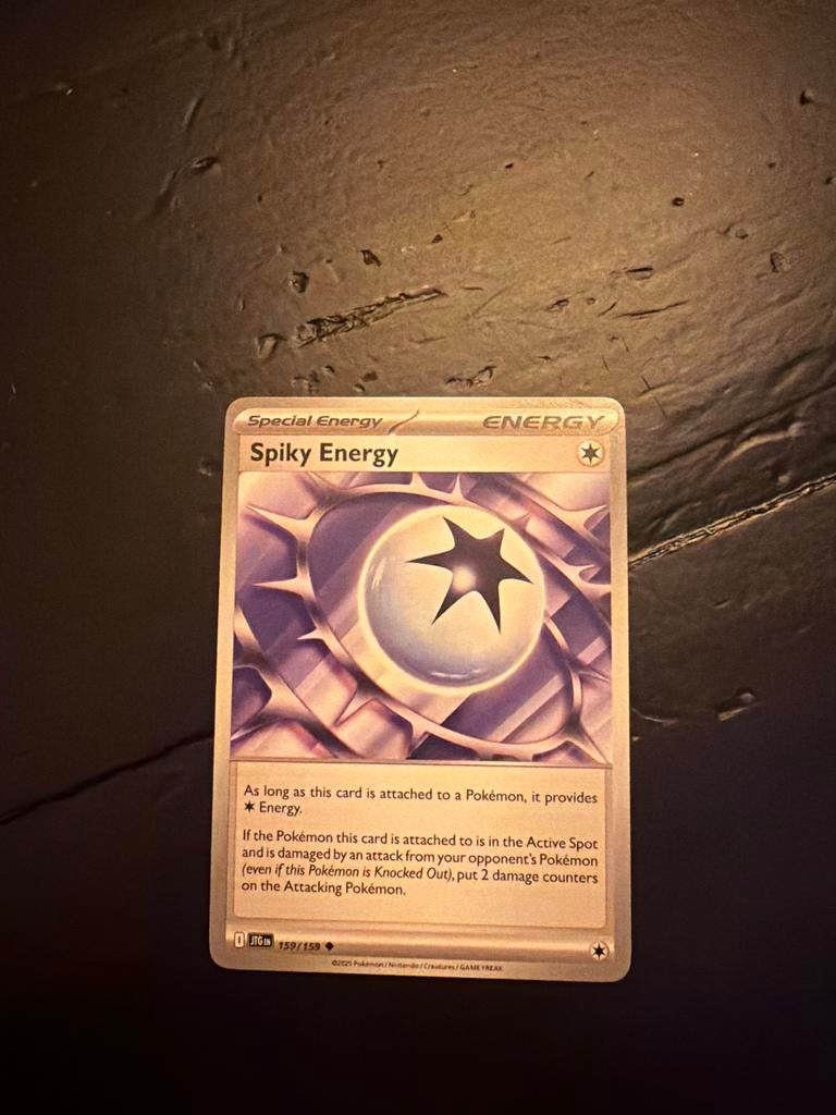 Spiky Energy #159 Pokémon Kaart, Ophalen of Verzenden, Zo goed als nieuw, Losse kaart