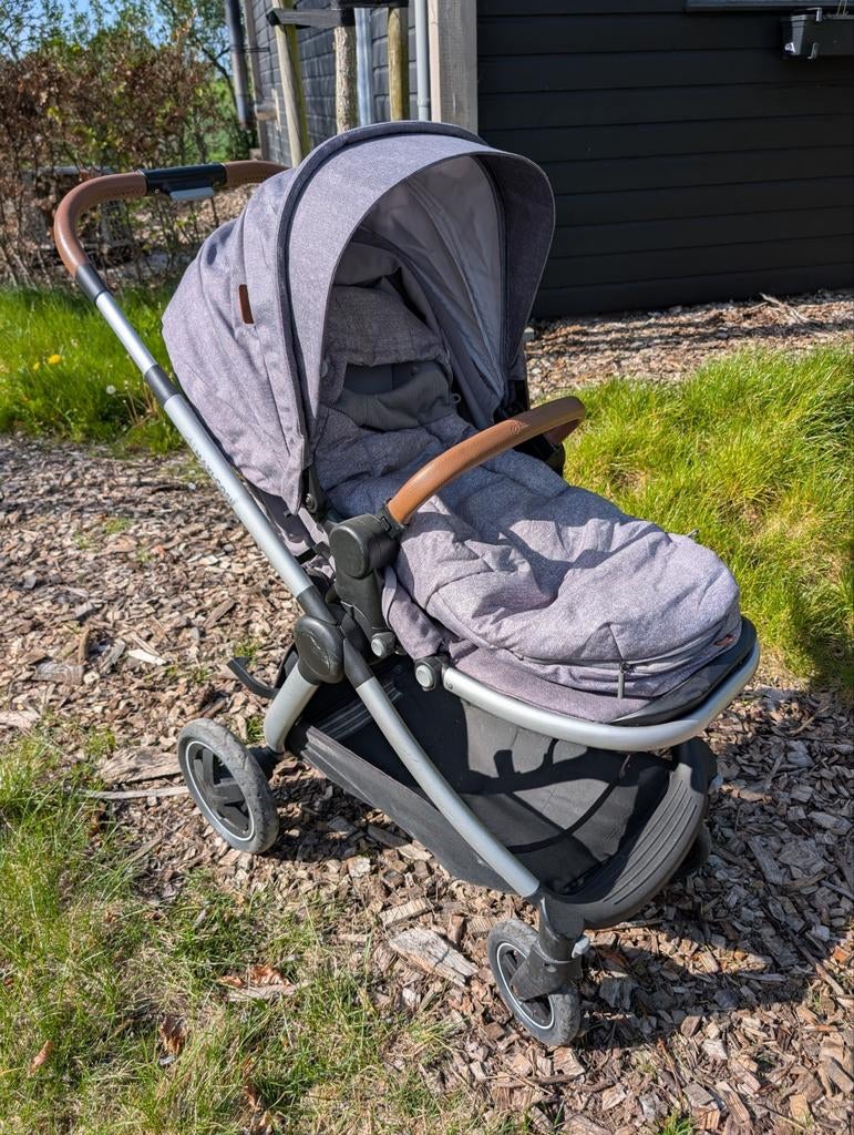 Maxicosi kinderwagen met reiswieg, maxicosi en zitje, Gebruikt, Met autostoeltje, Maxi-Cosi, Ophalen