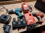 divers accugereedschap en acculaders Hilti makita Dewalt, Ophalen, Gebruikt, Variabele snelheid, Boor- en Schroefmachine