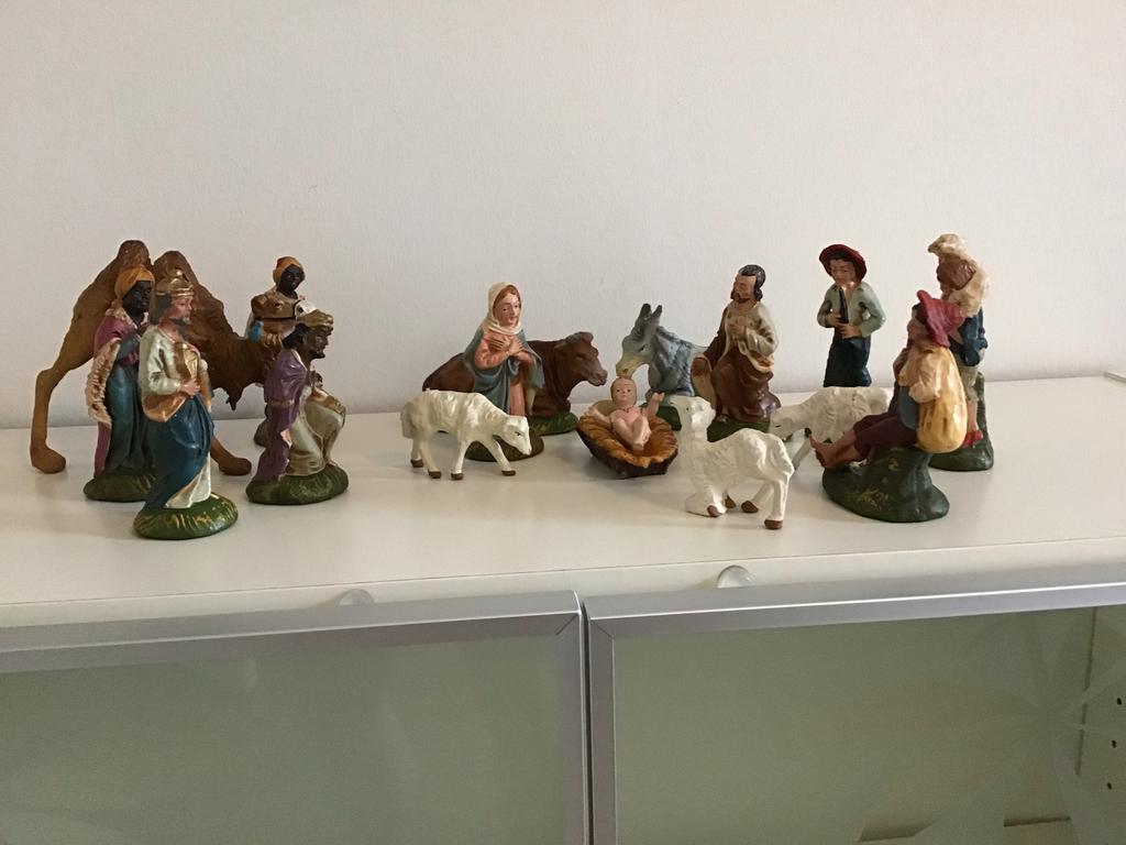 Kerstgroep, Ophalen, Gebruikt