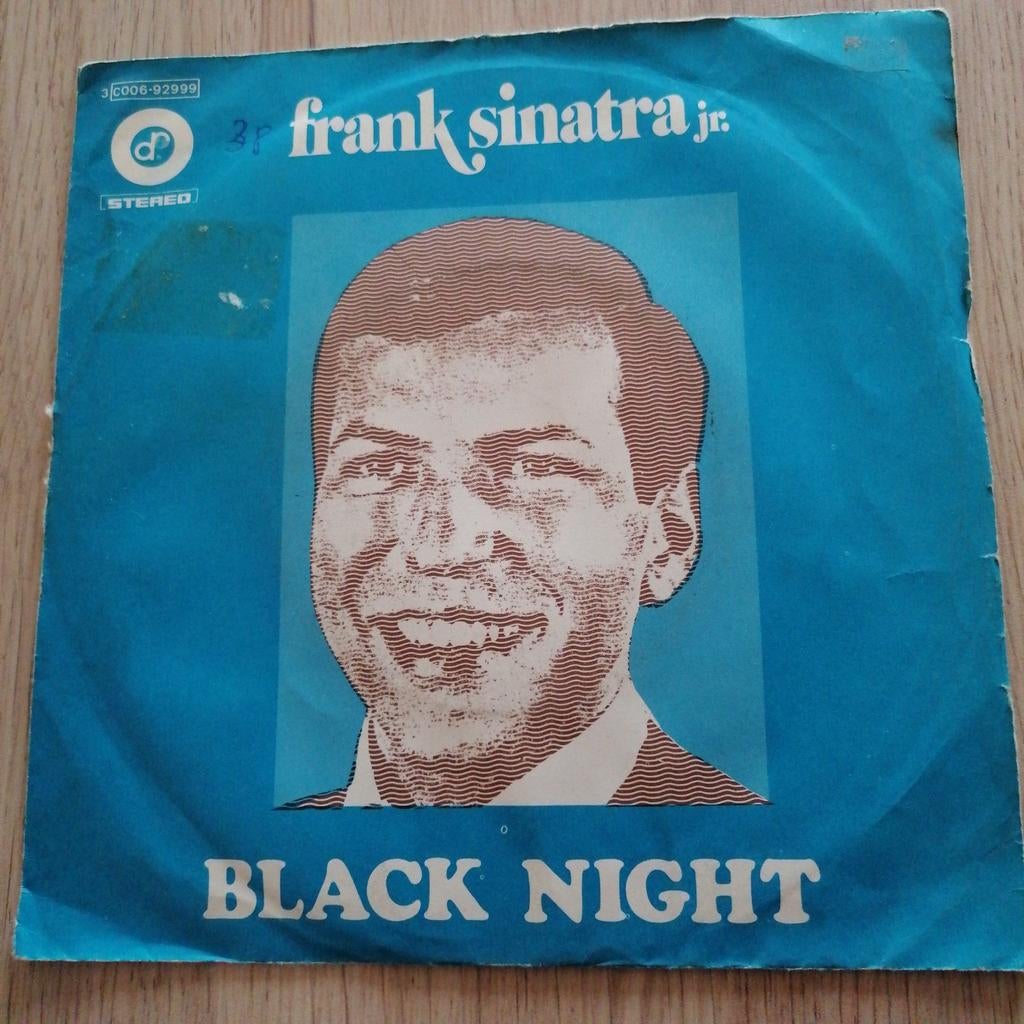 Frank Sinatra /black night, Cd's en Dvd's, Vinyl Singles, Gebruikt, Pop, Ophalen of Verzenden