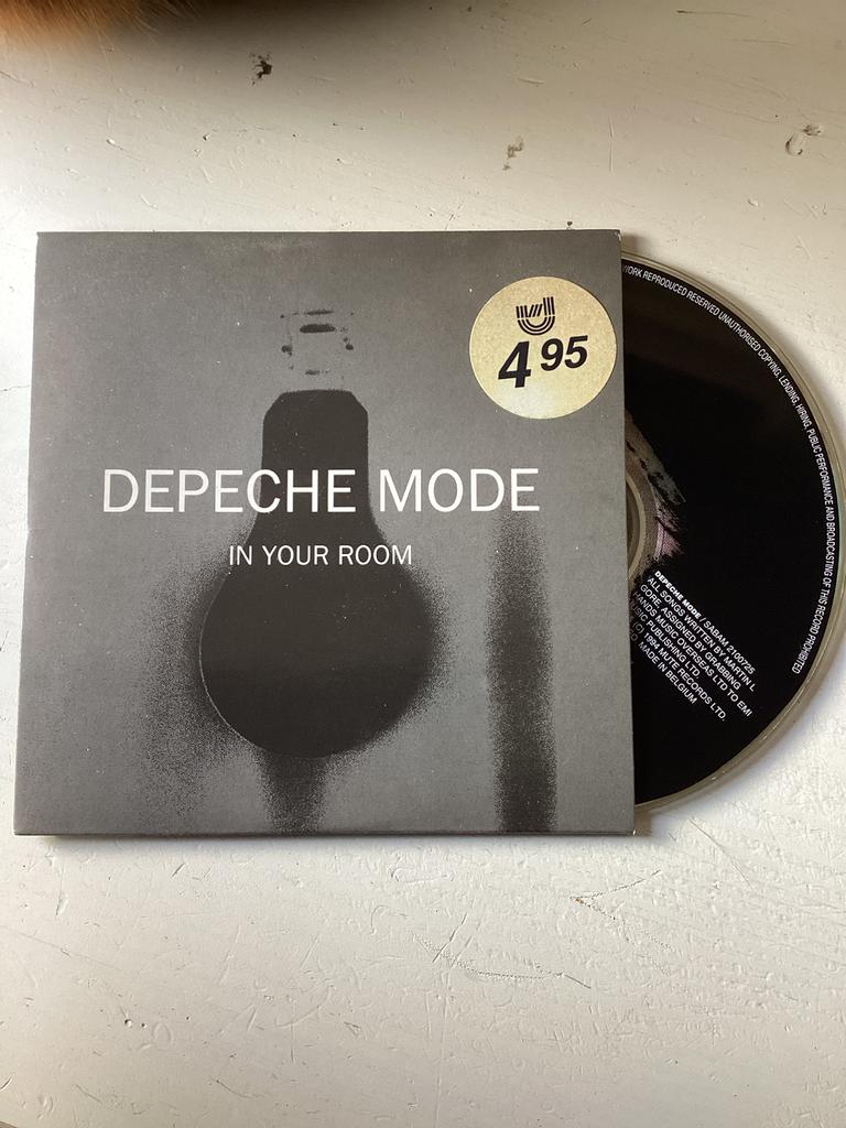 Depeche Mode - In your room, 1 single, Verzenden, Zo goed als nieuw, Rock en Metal