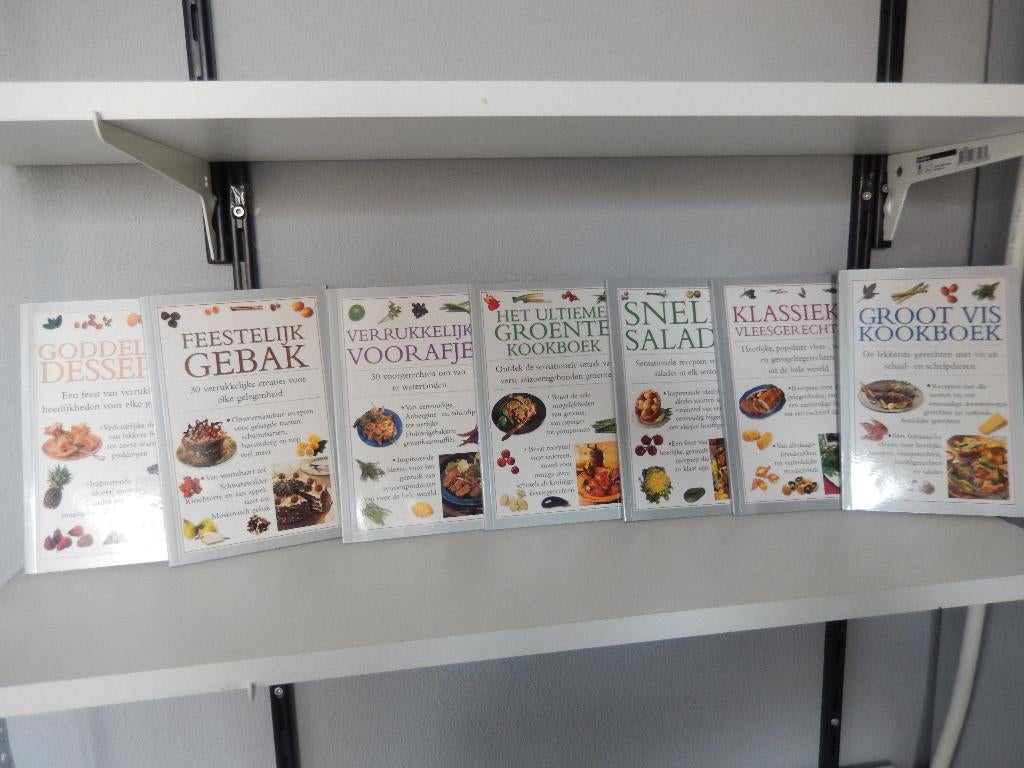 7 kookboekjes van Culinair (zgan), Ophalen, Zo goed als nieuw, Frankrijk