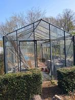 Tuinkas kweek kas 6 x 3 meter, Tuin en Terras, Kassen, Ophalen of Verzenden, Glas, Gebruikt, Staal