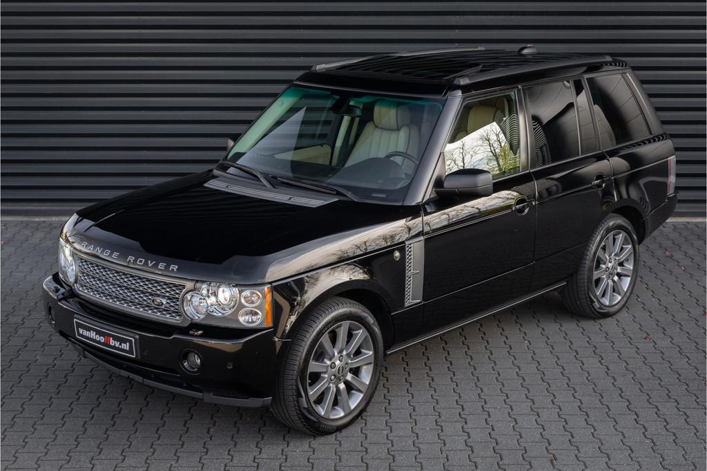 Land Rover Range Rover 4.2 V8 Supercharged - LPG - Perfect o, Auto's, Automaat, Gebruikt, Zwart, Leder