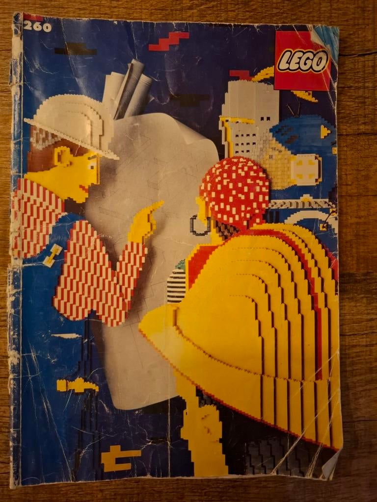 Lego bouwboekje 260, Kinderen en Baby's, Speelgoed | Duplo en Lego, Ophalen of Verzenden, Gebruikt, Lego