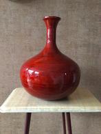 Grote bamboe lakvaas, Overige materialen, Ophalen of Verzenden, Zo goed als nieuw, Minder dan 50 cm