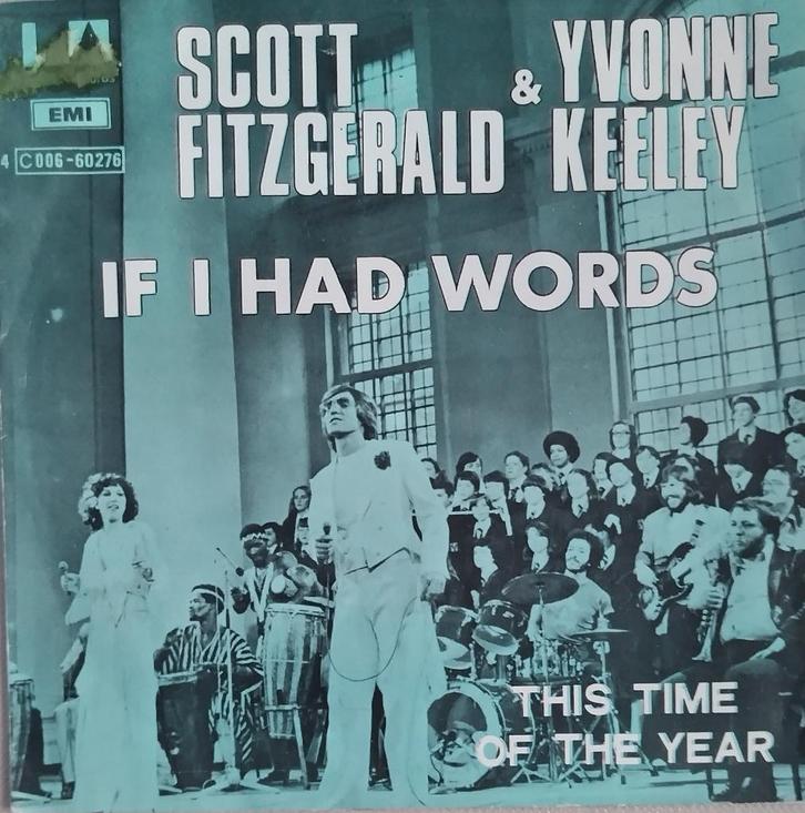 Scott Fitzgerald & Yvonne Keeley - If i had words, Cd's en Dvd's, Vinyl Singles, Zo goed als nieuw, Single, Pop, 7 inch, Verzenden