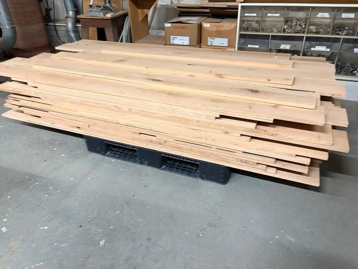 Eiken planken - Diverse lengtes en dikte 20 mm, Doe-het-zelf en Verbouw, Hout en Planken, Gebruikt, Plank, Eiken, Minder dan 200 cm
