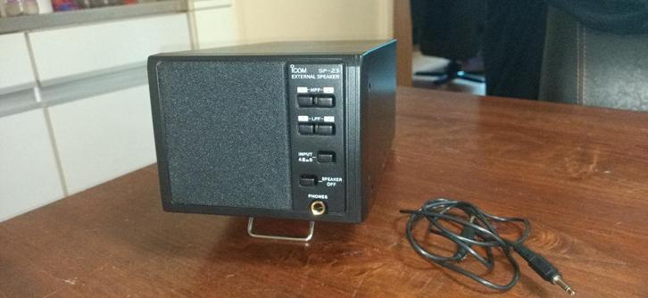 Icom SP-23 speaker, Telecommunicatie, Zenders en Ontvangers, Zo goed als nieuw, Ontvanger, Ophalen of Verzenden
